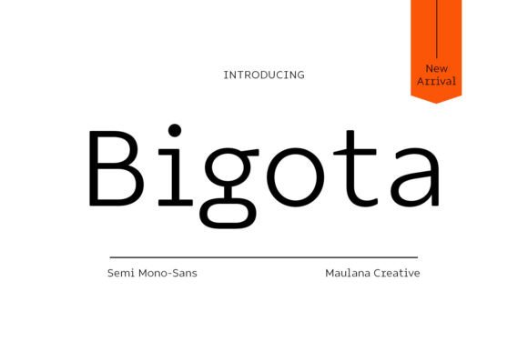 Bigota: A Versatile Sans Serif Font for Modern Branding