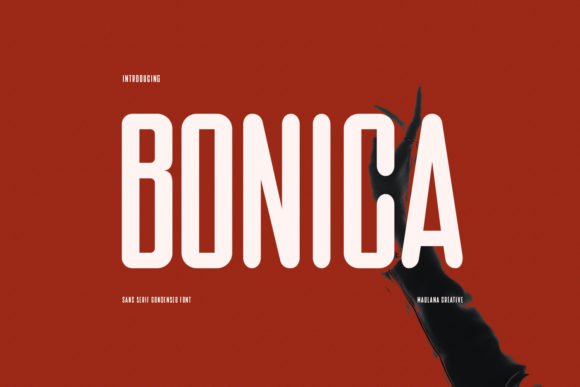 Bonica: A Modern Condensed Sans Serif for Editorial Design