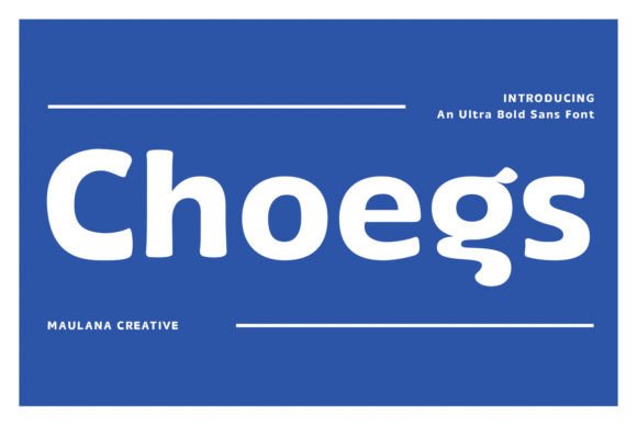 Choegs Font Review: A Sleek Sans Serif for Modern Campaigns