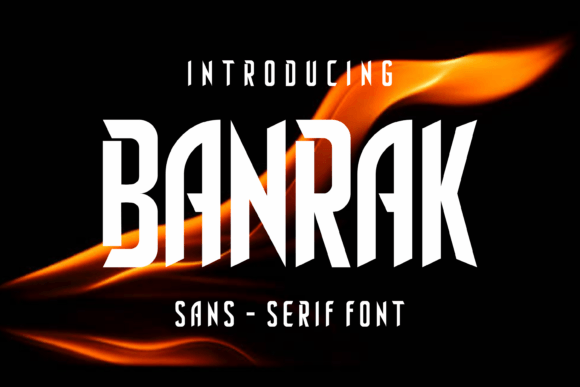 Designing Modern Brand Identity with Banrak Typeface