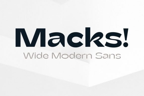 Elevate Your Editorial Design with Macks Typeface