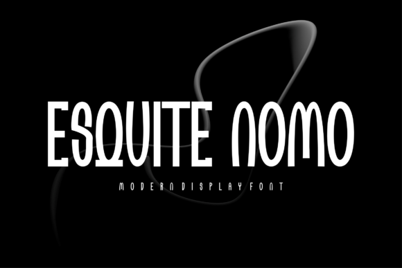 Esquite Nomo: A Bold Typeface for Modern Branding