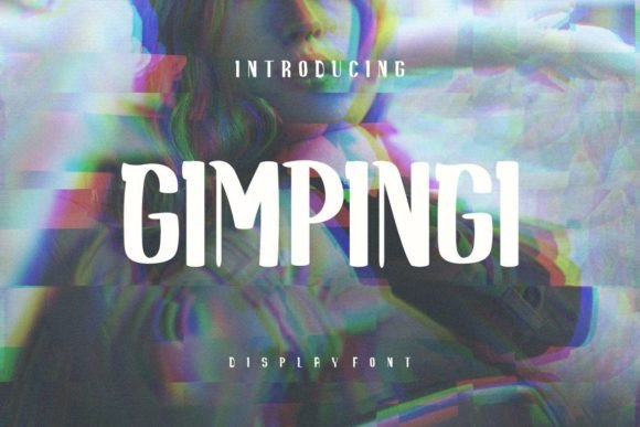 Gimpingi: A Trendy Sans Serif Font for Modern Makers