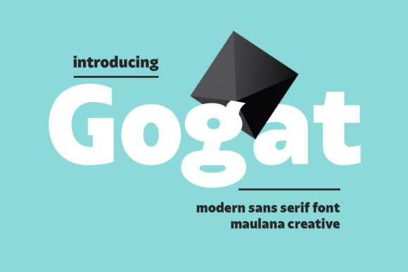 Gogat Font Review: A Semi-Geometric Sans Serif for Modern Brands