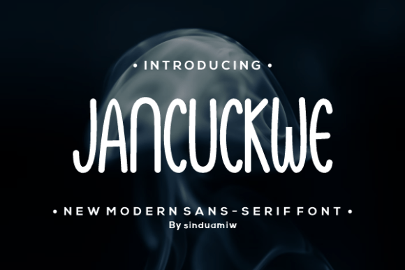 Jancuckwe Font: Modern Sans Serif for Small Business Branding