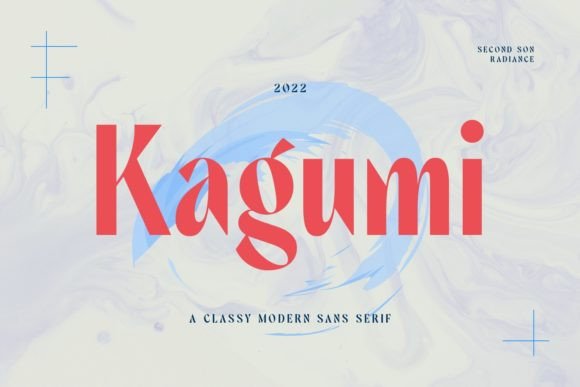 Kagumi Font: Elegant Sans Serif for Luxury Branding