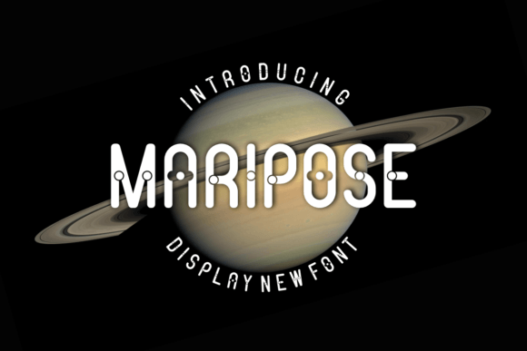 Maripose Font: The Sci-Fi Sans Serif for Bold Branding