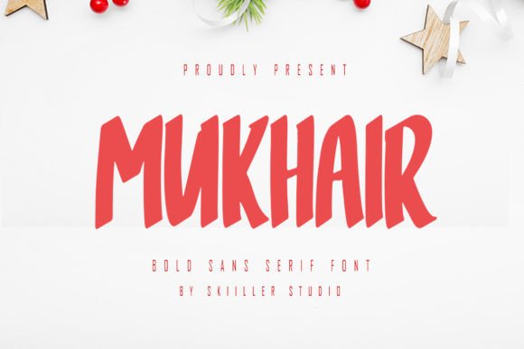 Mukhair: The Bold Sans Serif Font for High-Impact Campaigns