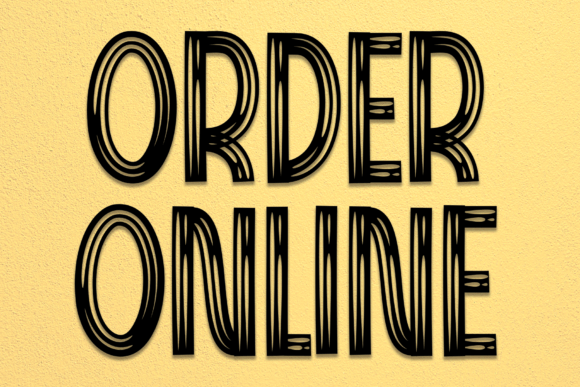 Order Online: A Modern Sans Serif Font for Editors
