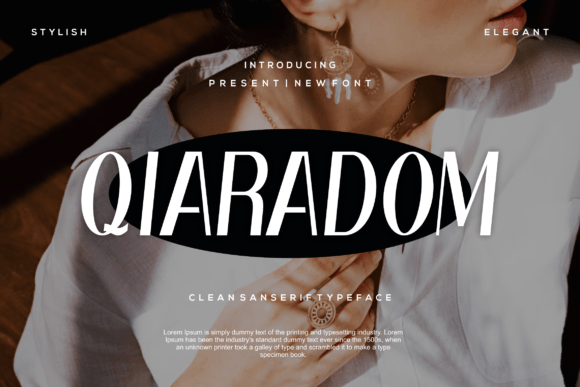 Qiaradom Typeface Review for Bold Brand Campaigns