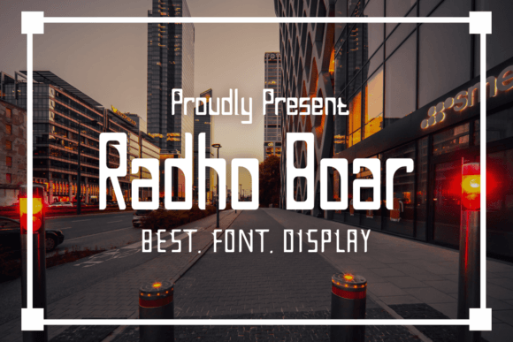 Radho Boar Font: Bold Typography for Campaign Impact