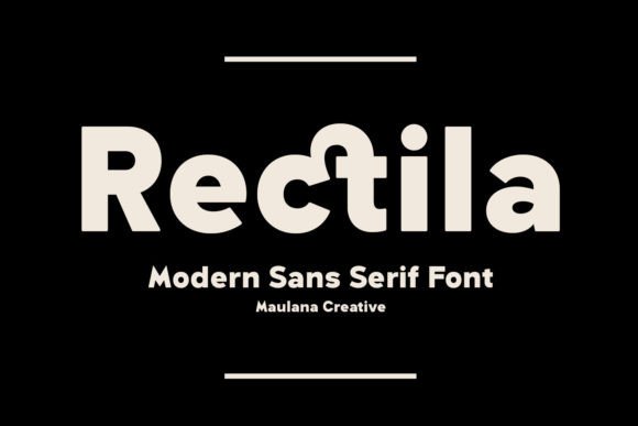 Rectila: A Timeless Sans Serif Font for Editorial Design
