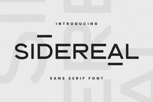 Sidereal Font Review: Elegant Sans Serif for Modern Design