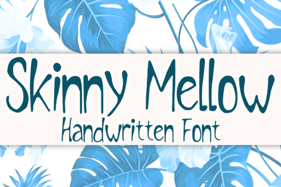 Skinny Mellow: A Playful Sans Serif for Modern Design