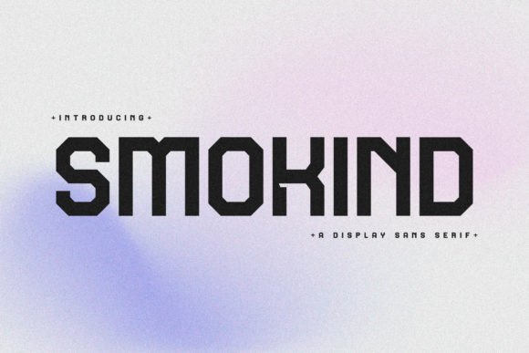 Smokind: The Modern Sans Serif Font for Luxury Branding