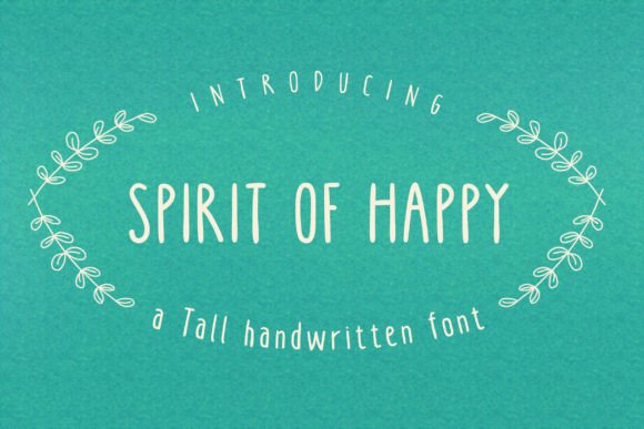 Spirit of Happy: A Playful Sans Serif Font for Web Design
