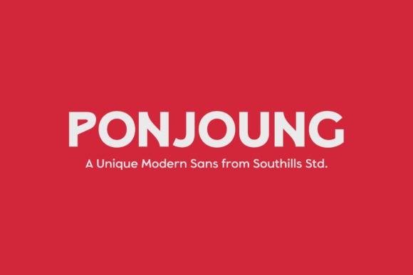 Upgrade Your Brand with Ponjoung: A Modern Typeface Story