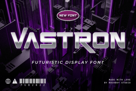 Vastron: The Bold Sans Serif Font for Crafters