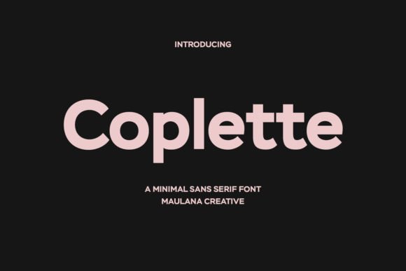 Why Coplette is the Perfect Sans Serif Font for Small Business Branding